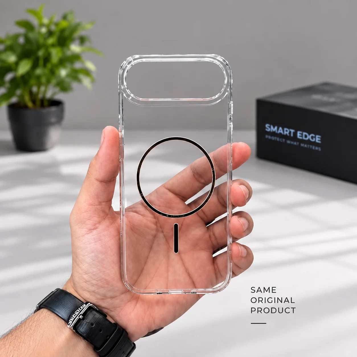Transparent Mag Safe Cover For Iphone